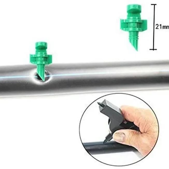 Vasudha Irrigation Jet Sprinkler 360 Degree, Size 4 mm Direct Plug in 16 And 20 mm Drip Line - Image 3