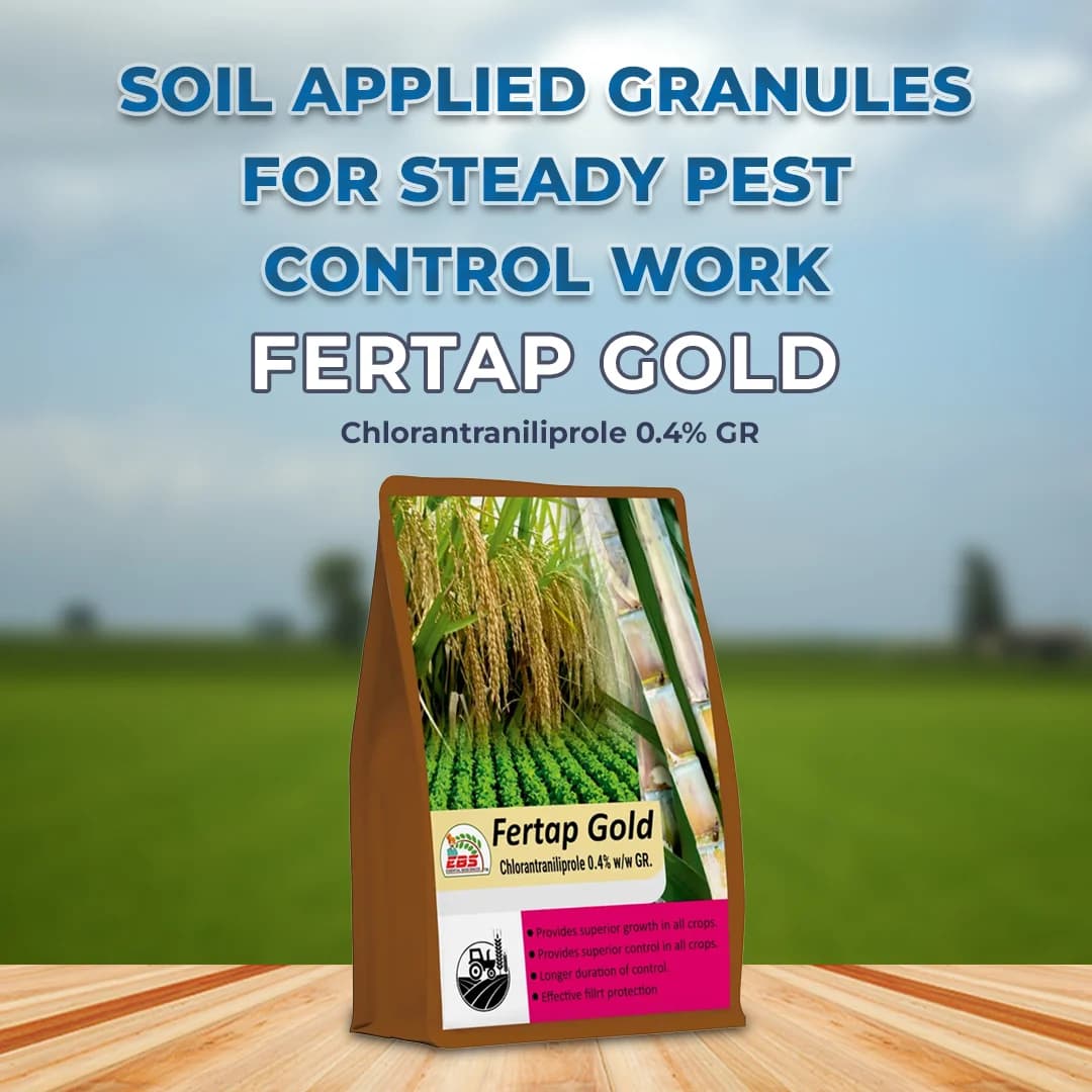 EBS Fertap Gold Insecticide - Chlorantraniliprole 0.4% GR - Image 3