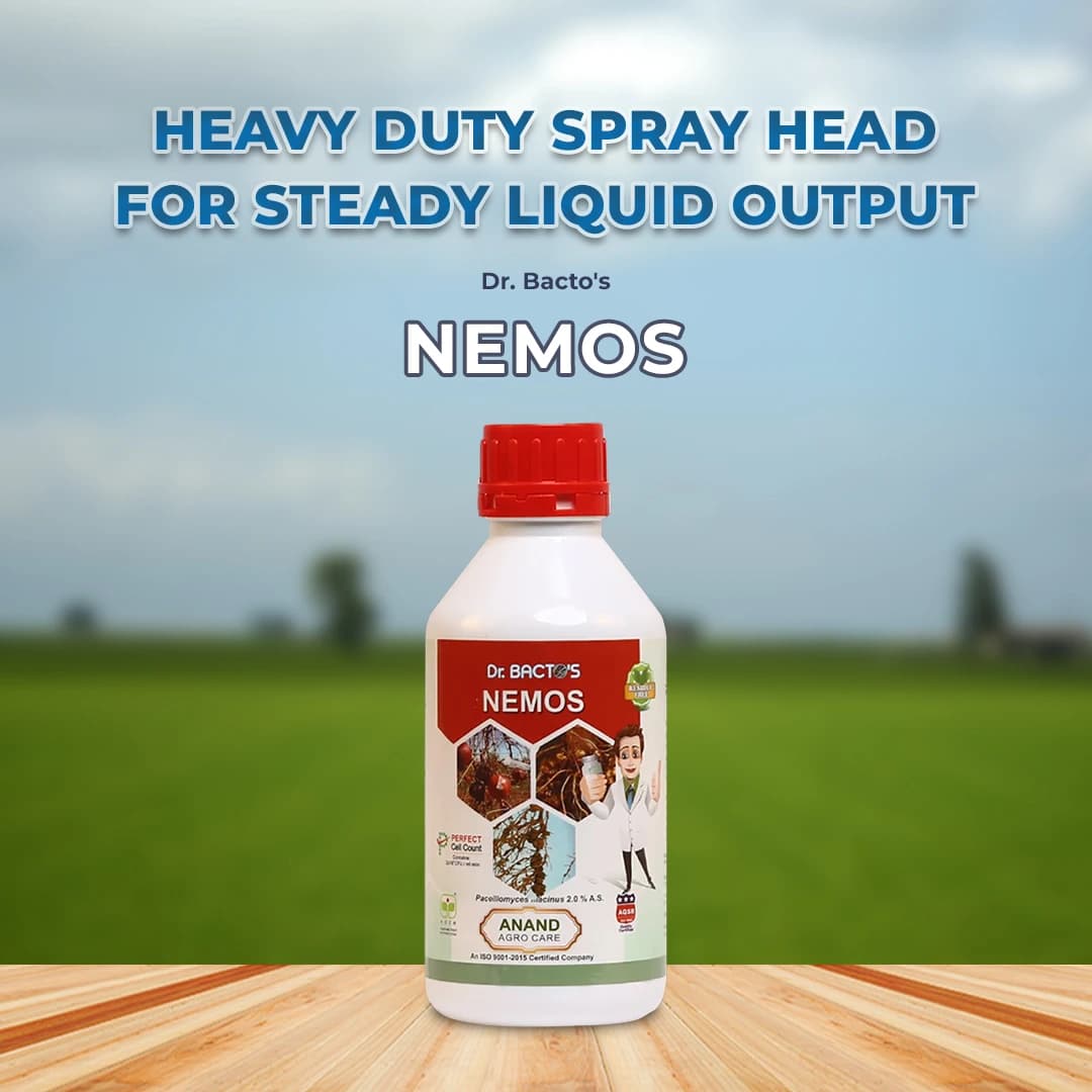 डॉ. बैक्टो निमोस, पेसिलोमाइसेस लिलासिनस, नेमाटोड सभी फसलों के लिए पर प्रभावी। - Image 2