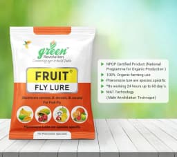 Maxplus Trap with Fruit Fly Lure (Bactrocera Correcta, Zonata, Dorsalisa Pheromone Lure) For Mango, Guava, Sapota, Citrus, Banana, and Papaya 6