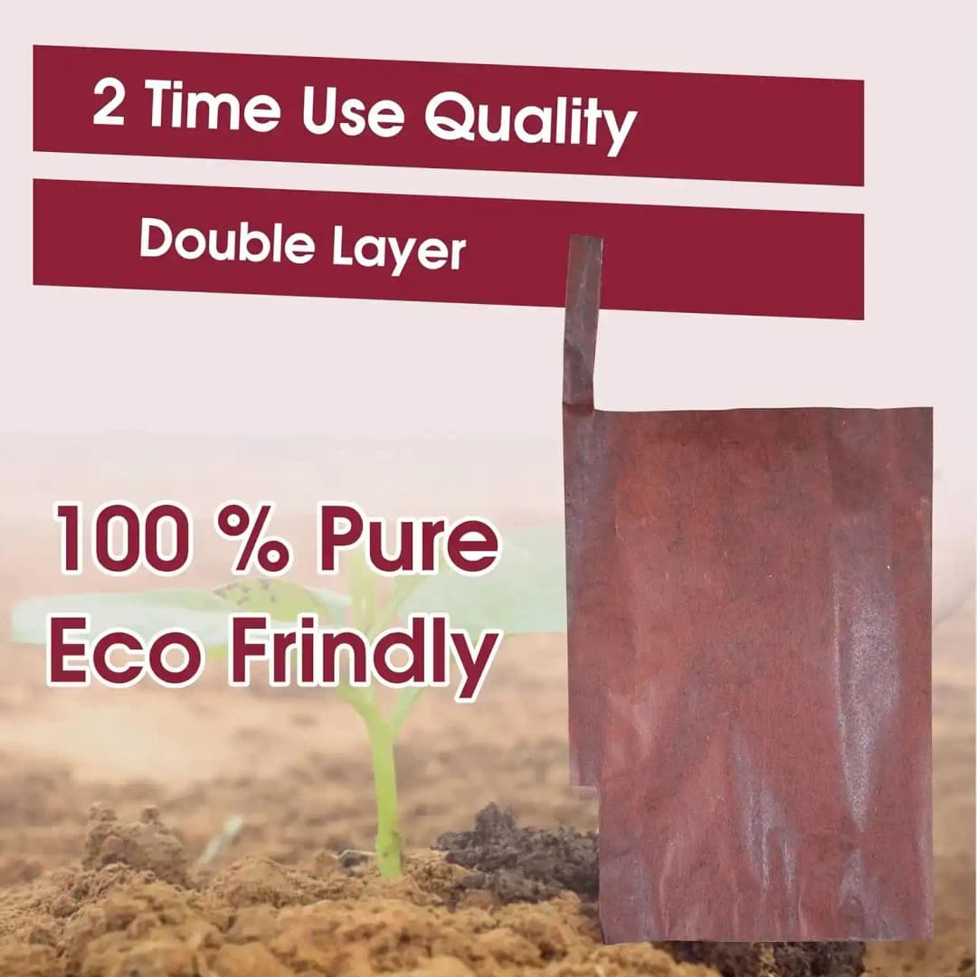 Radhe Mango Protection Growth Dual Layer Covers And Bags, (20 x 28 CM) Suitable For Alphonso & Kesar Mangoes (Brown) - Image 4