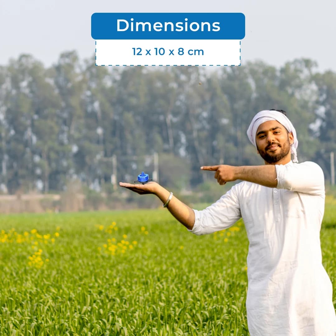 Siddhi Drip Irrigation Online Dripper, Durable Material, Well Designed, Easy To Fit (Color May Vary) - Image 5