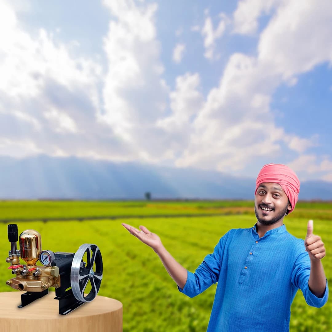 Pad Corp HTP Black 30 Premium Quality Tractor Mounted Sprayer, Best For Agriculture Use (Brass), Operated with 3-HP Motor or 5 HP Petrol Engine - Image 5