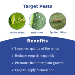 Crystal ABACIN Abamectin 1.9% EC Insecticide And Acaricide Crystal. It acts in Contact and Stomach Action 3