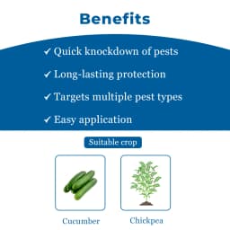 बायर फेनोस क्विक - फ्लूबेंडियामाइड 90 + डेल्टामेथ्रिन 60 एससी. कीटनाशक, बीटल के विरुद्ध सर्वश्रेष्ठ. 4