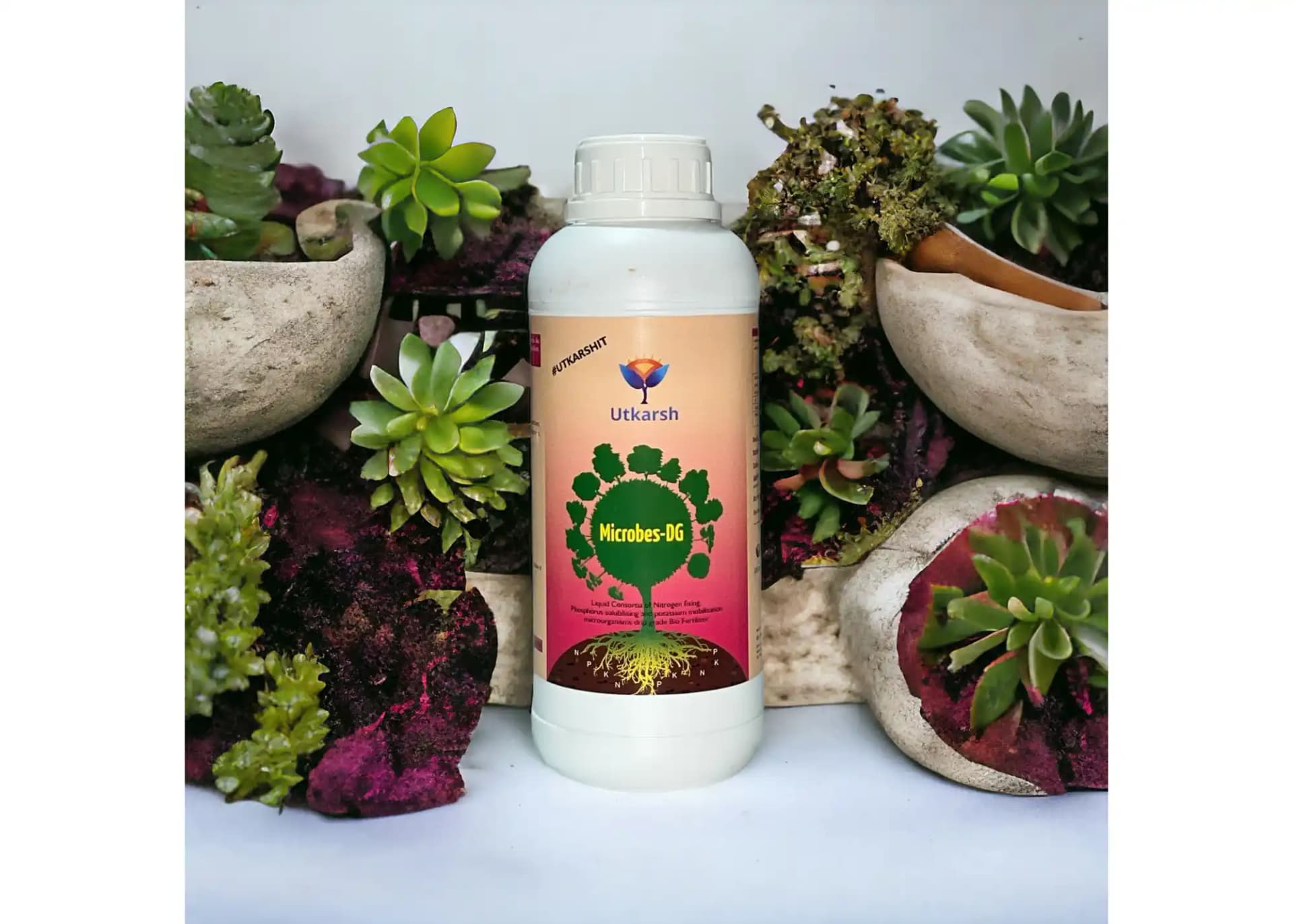Utkarsh Microbes-DG, Liquid Consortium of Different Microorganisms For Soil and Plant Health, Bio Fertilizer - Image 4