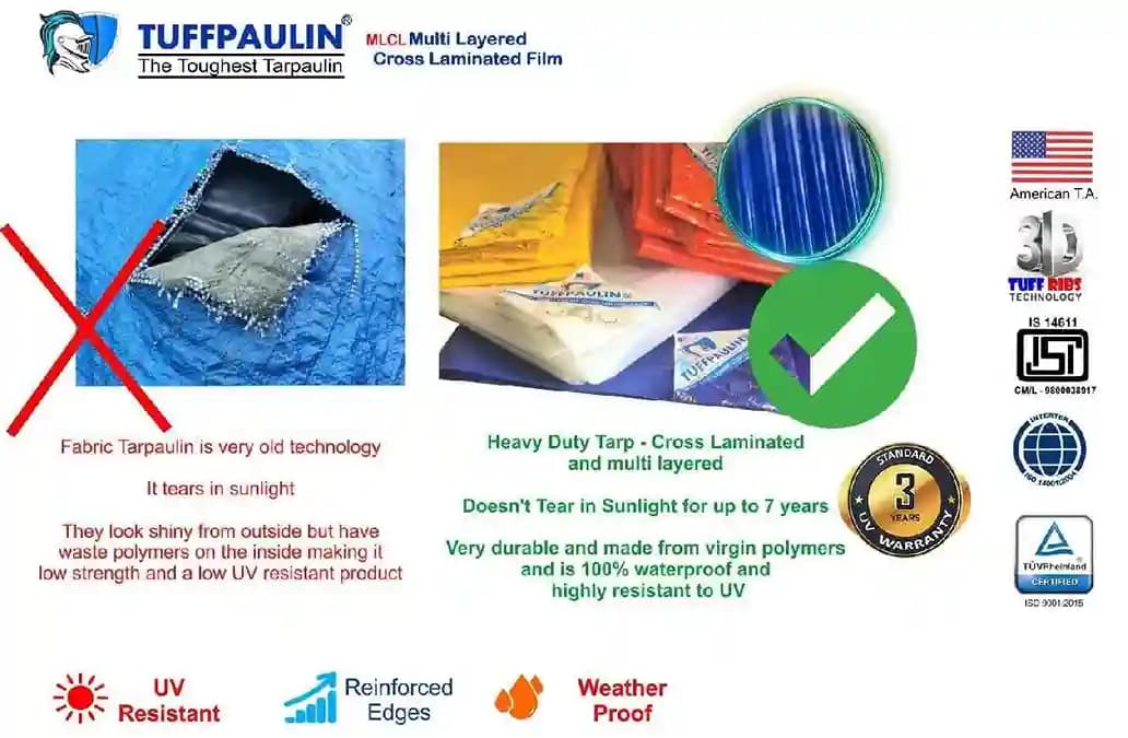 Tuffpaulin Fish Pond Liner Tarpaulin - Image 11