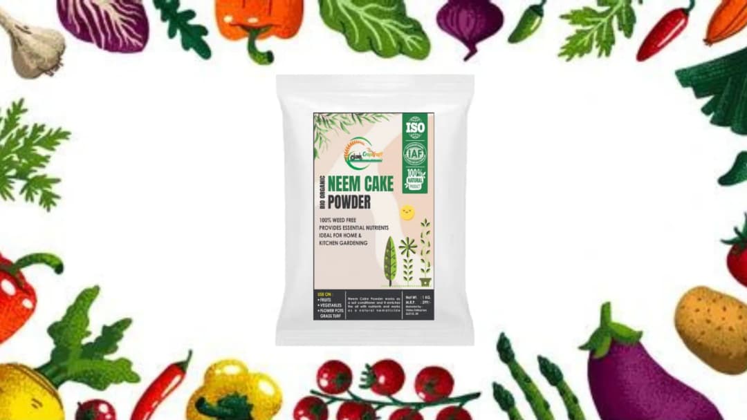 CropKraft Neem Cake Powder, Natural Organic Fertilizer, Pest Repellent, and Soil Conditioner - Image 3