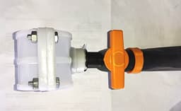 Siddhi Main Pipe to Rain Pipe Connector, Service Saddle + Connector (Cock) 2