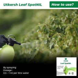 Utkarsh LeafspotNIL Plant Extract Based Natural Fungicide For Leaf Spot, Rust And Blight 3