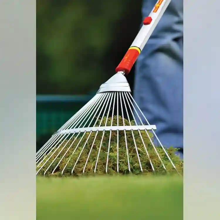 Wolf Garten UE M Leaf Rake Without Handle, Working Width 50 Cm Leaf Rake, Clean Leaves. - Image 3