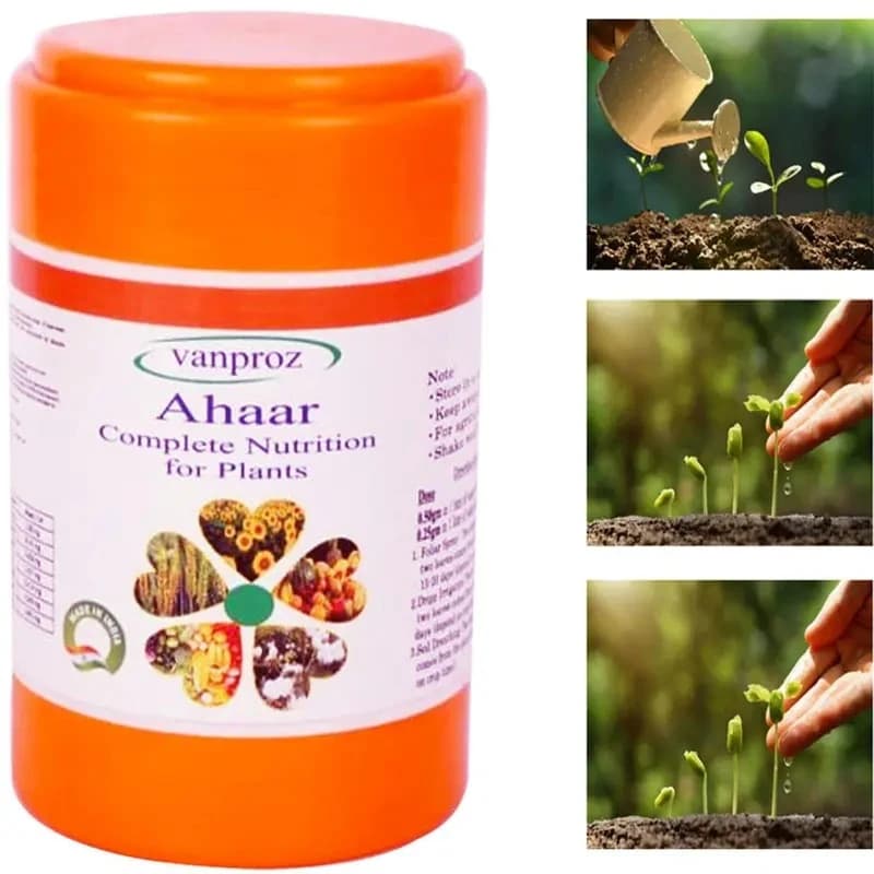 वैनप्रोज़ आहार पौधों के पोषण के लिए (पाउडर), सभी फसलों के लिए, पत्तियों की वृद्धि को बढ़ाता है और नोड्यूलन को उत्तेजित करता है। - Image 3