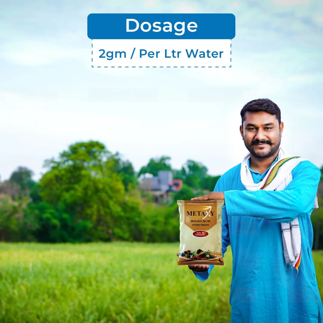 Agriventure Metaxy ( Metalaxyl 35% Ws ) Systemic Fungicide, Control Of Downy Mildew - Image 6