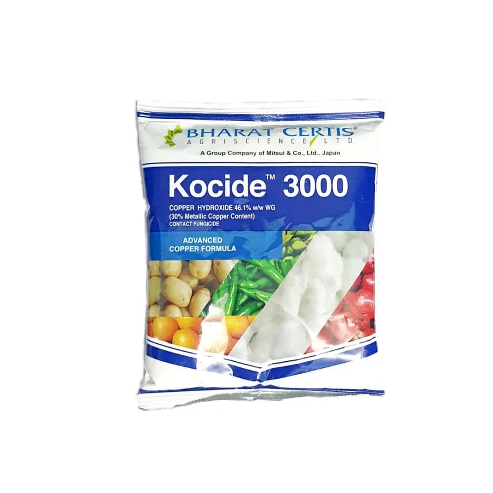 Bharat Certis Kocide 3000 Copper Hydroxide 46.1% WG Fungicide, For Effective Disease Control in Crops