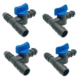 Radhe Agri 16 MM Tee Connector, PVC Material, Tap Cock And Straight Connector 6
