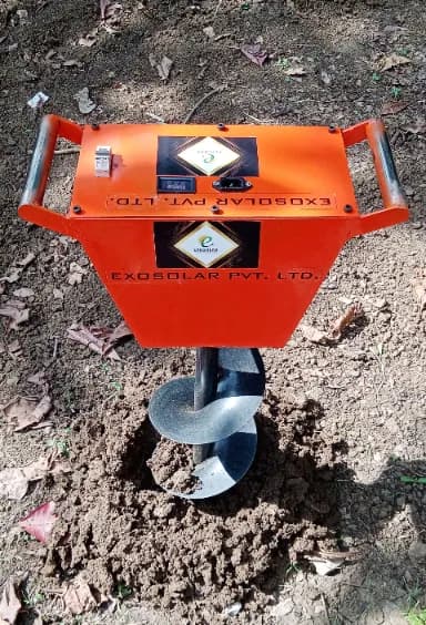 Exosolar Battery Operated Earth Auger, Lithium Ion Battery, Perfect For Farmers, Gardeners, And Landscapers. - Image 2