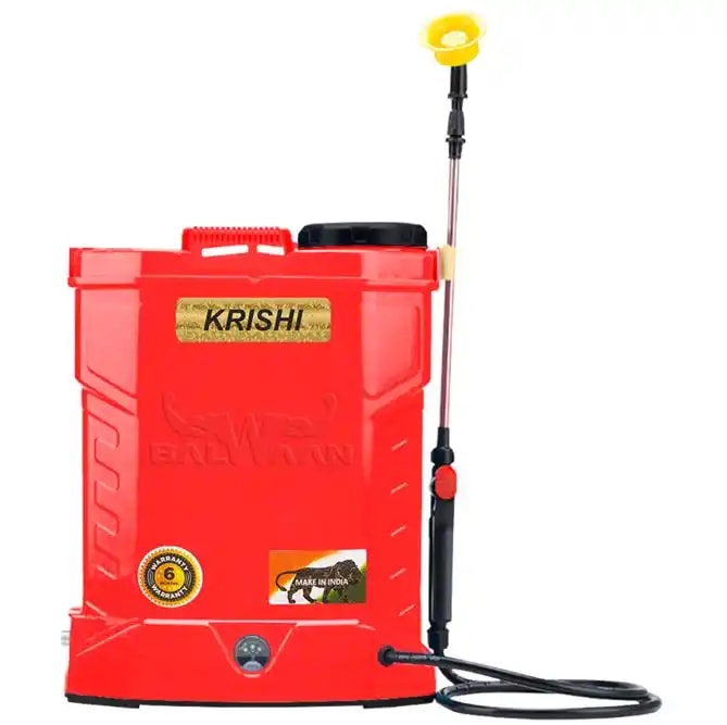 Balwaan BS-20 Single Motor Battery Sprayer - 12 Volt X 8 Amp, 18 Litre Capacity
