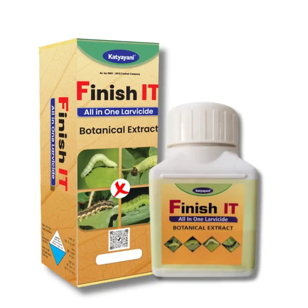 Katyayani Finish It Insecticide, Control For Cabbage Butterfly, Armyworm, Natural Larvicide For Crops (All In One Larvicide) - Image 2