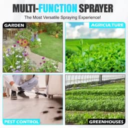 Neptune Model-13-Plus Knapsack Battery Sprayer, 12V 12Amp Double Motor, 20L Tank, Spray Gun up to 20 Ft Spray for Farming & Garden (Color May Vary) 9