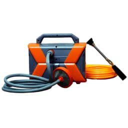 Pad Corp Double Bull Portable Battery Sprayer & Car Washer, Drip Injector 12 Volt x 14 Amp with 10 Meter High Pressure Hose Pipe 7