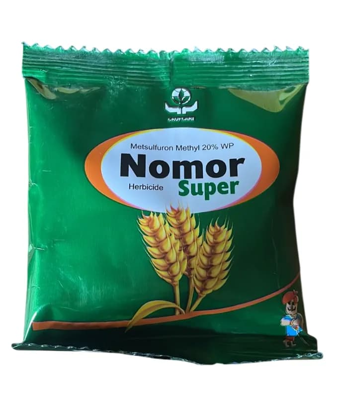 Crop Care Nomor Super Metsulfuron Methyl 20% Wp Herbicide, Post Emergence Herbicide