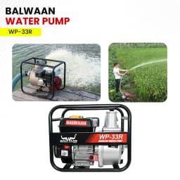 Balwaan WP 33R Water Pump, 3 Inch Outlet, 7 HP Powerful Petrol Engine 4 Stroke, Use For Irrigation and Agriculture Farming 10