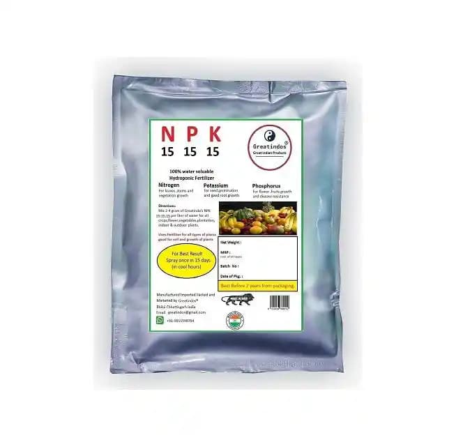 Greatindos GRADE A Premium Quality NPK 15:15:15 Hydroponic Fertilizer - Image 4
