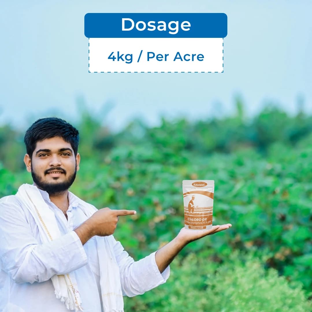 Katyayani Chloro GR Chlorpyriphos 10% GR Insecticide, For Effective Control of Soil-Borne Insects In Various Crops - Image 5