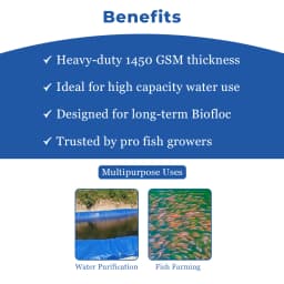 Z N Global Nation 1450 GSM Round PVC Coated Tarpaulin For Biofloc Fish Tank For Aqua Farming 4