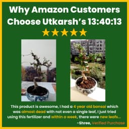 Utkarsh NPK 13:40:13 (Crystalline 100% Water Soluble Complex Fertilizer), Best for Drip Irrigation 5