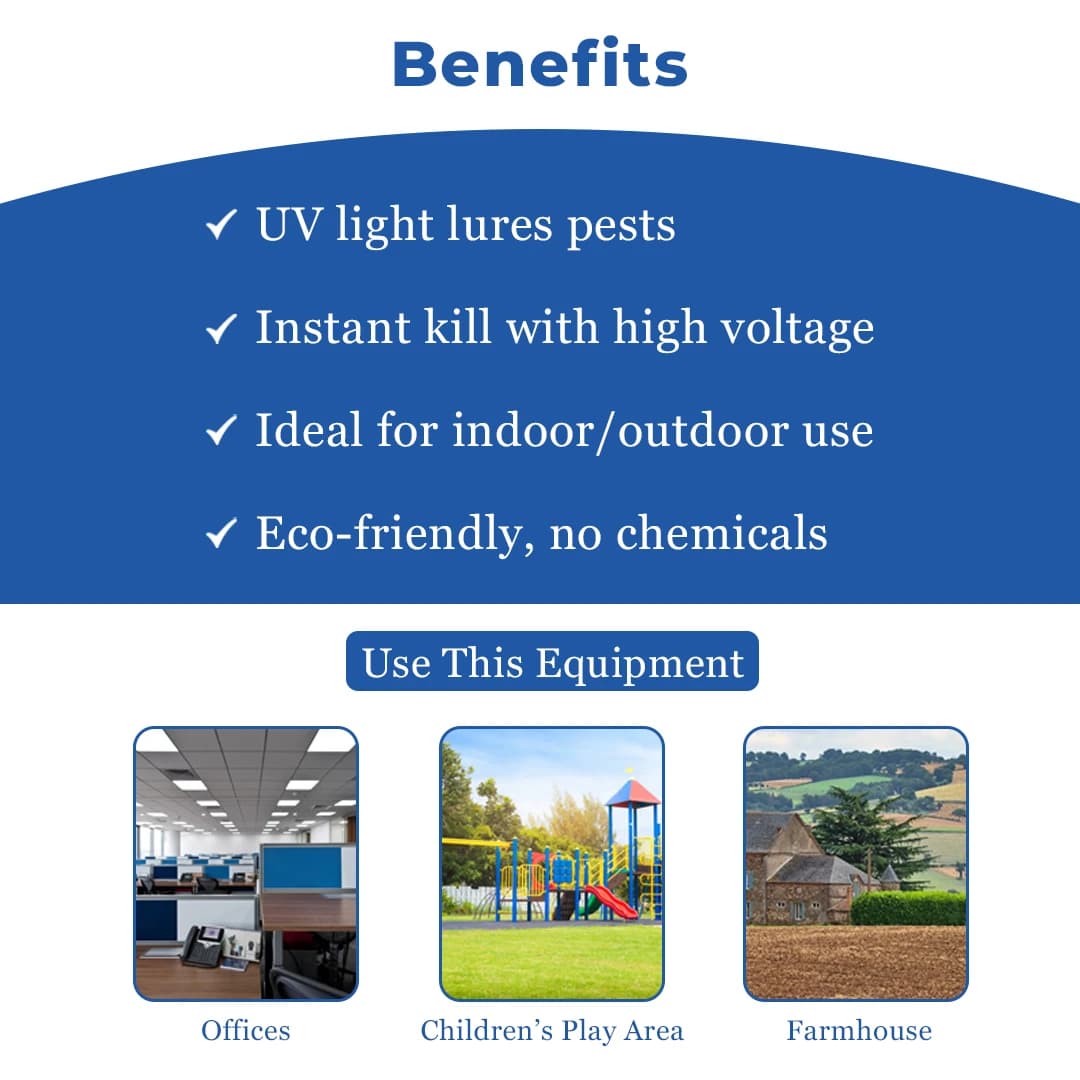 Moskiteer GF 20B Outdoor Pest Trap Cover Up to 30000 sq. ft. area Insect Protection - Image 4