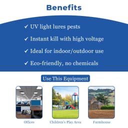 Moskiteer GF 20B Outdoor Pest Trap Cover Up to 30000 sq. ft. area Insect Protection 4