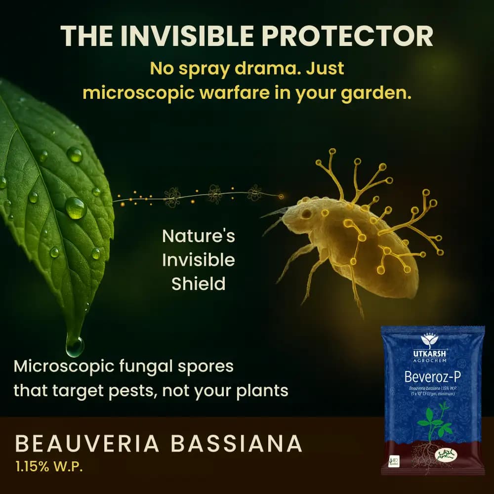 Utkarsh Beveroz-P (Beauveria Bassiana 1.15% W.P.) Bio Pesticides, It Provides Reliable Protection Against a Wide Range of Insect Pests - Image 6