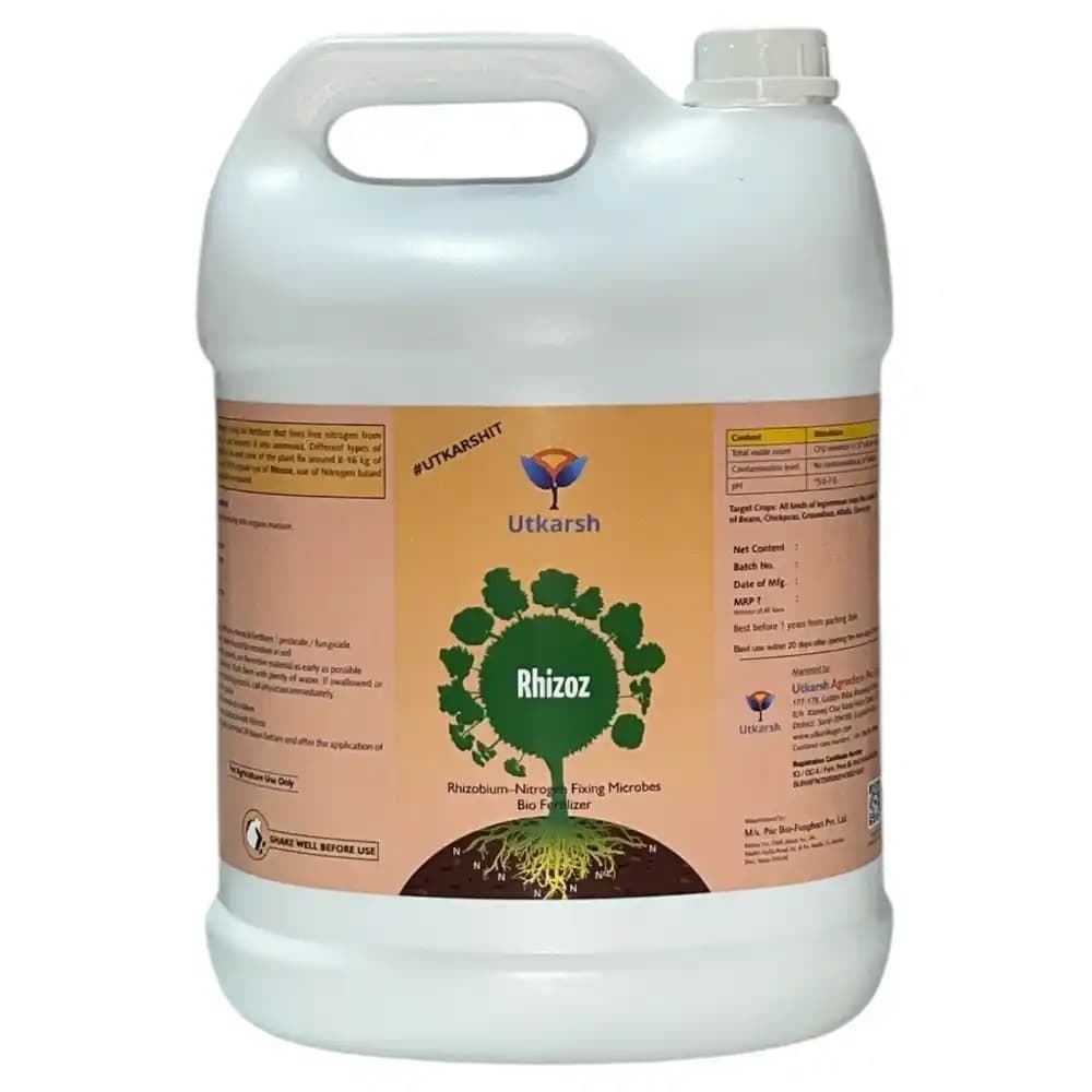 Utkarsh Rhizoz (Rhizobium Nitrogen Fixing Bacteria), Fixes Free Nitrogen Available In the Air - Image 6