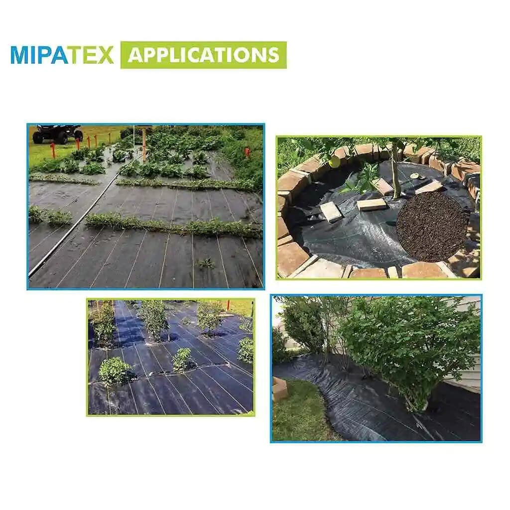 Mipatex Premium Garden Weed Control Barrier Sheet Mat, Durable Quality, Easy To Use and Set-Up. - Image 9