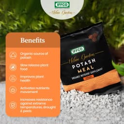 IFFCO Urban Garden Potash Meal, Organic Nutrient Supplement Potash Fertilizer For Plants and Home Garden, Plant Nutrient Supplement 4