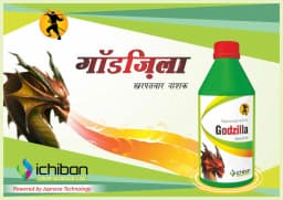 Ichiban GODZILLA Glyphosate 41% SL Herbicide, Non-Selective, Weed Control In Various Crops 2