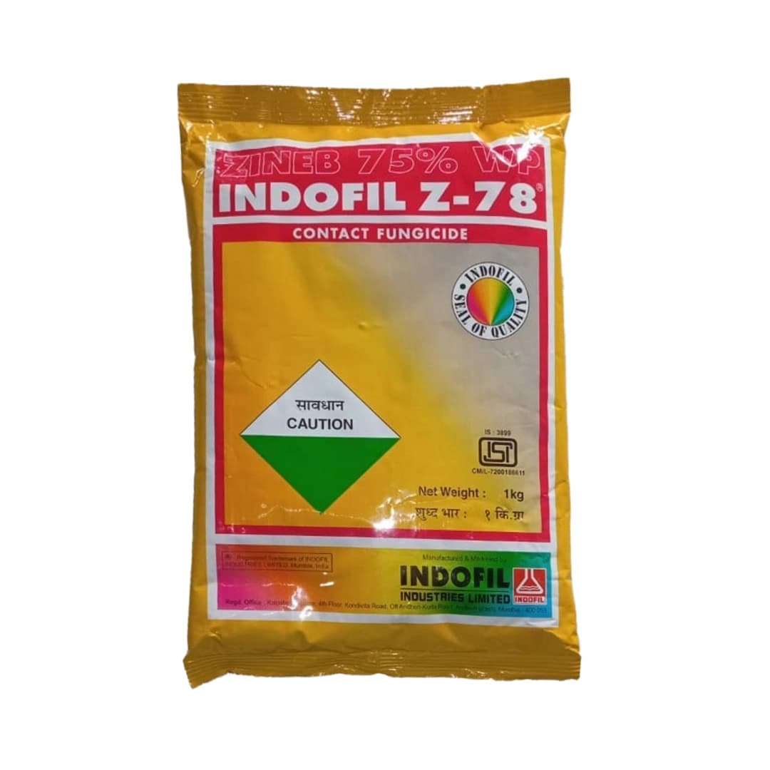 Indofil Z-78 Zineb 75% WP, An Unique Broad Spectrum Fungicides with Zinc Nutrition.