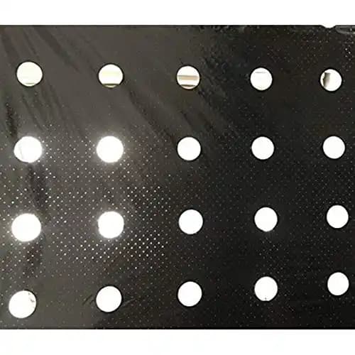 Siddhi Mulching Film With Hole, Mulching Paper, 20 Micron & 30 Micron, (3 Ft (0.9 Mtr) x 400 Mtr) BLACK and SILVER - Image 3