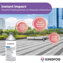 Bayer KINGFOG Deltamethrin 1.25% Insecticides, Effective Mosquito Control, Against Anopheles, Culex And Aedes Species, Fogging Solution 3