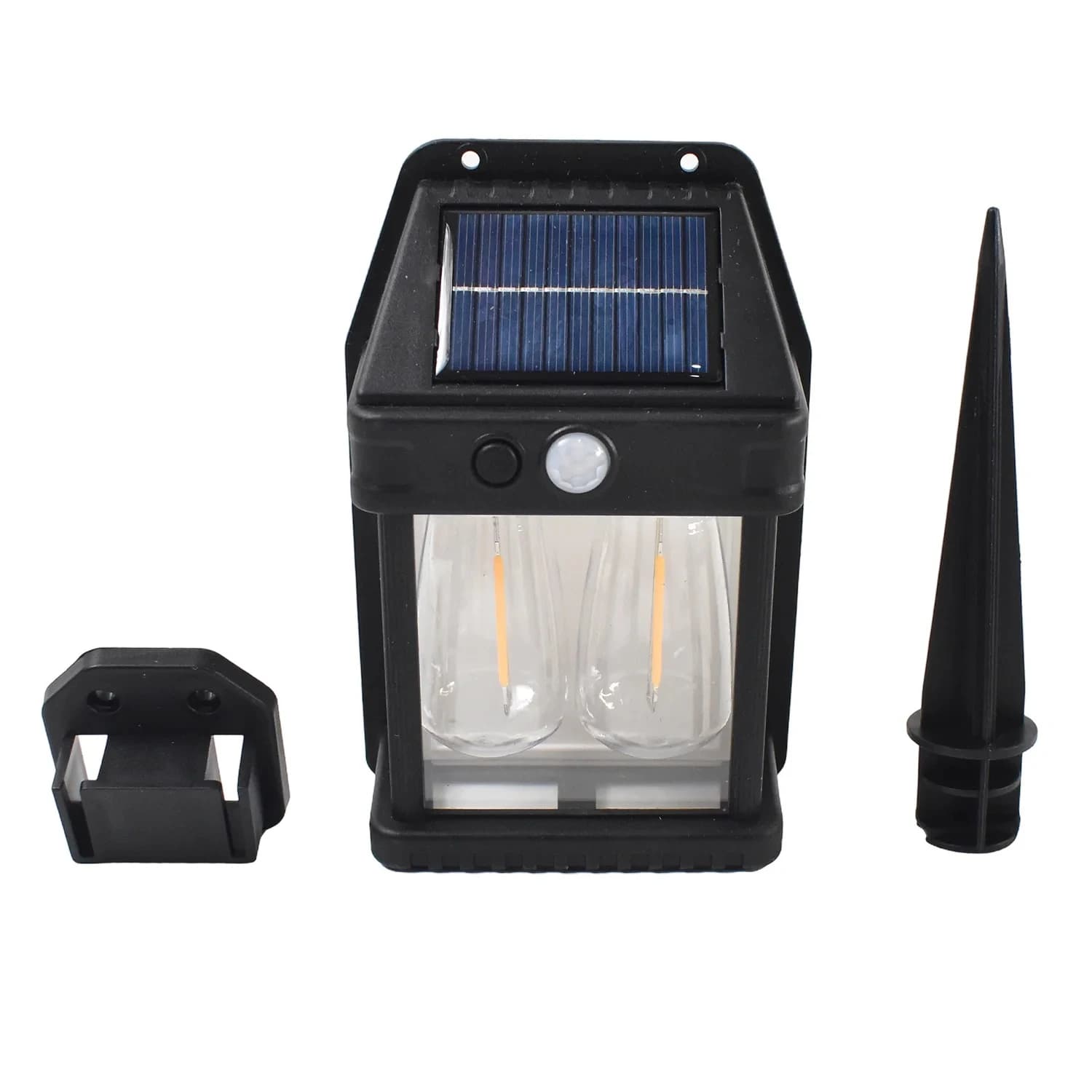 Solar Induction Wall Lamp With 2 Modes & Motion Sensor, Waterproof Design And Dusk-To-Dawn Auto Operation For Outdoors - Image 1