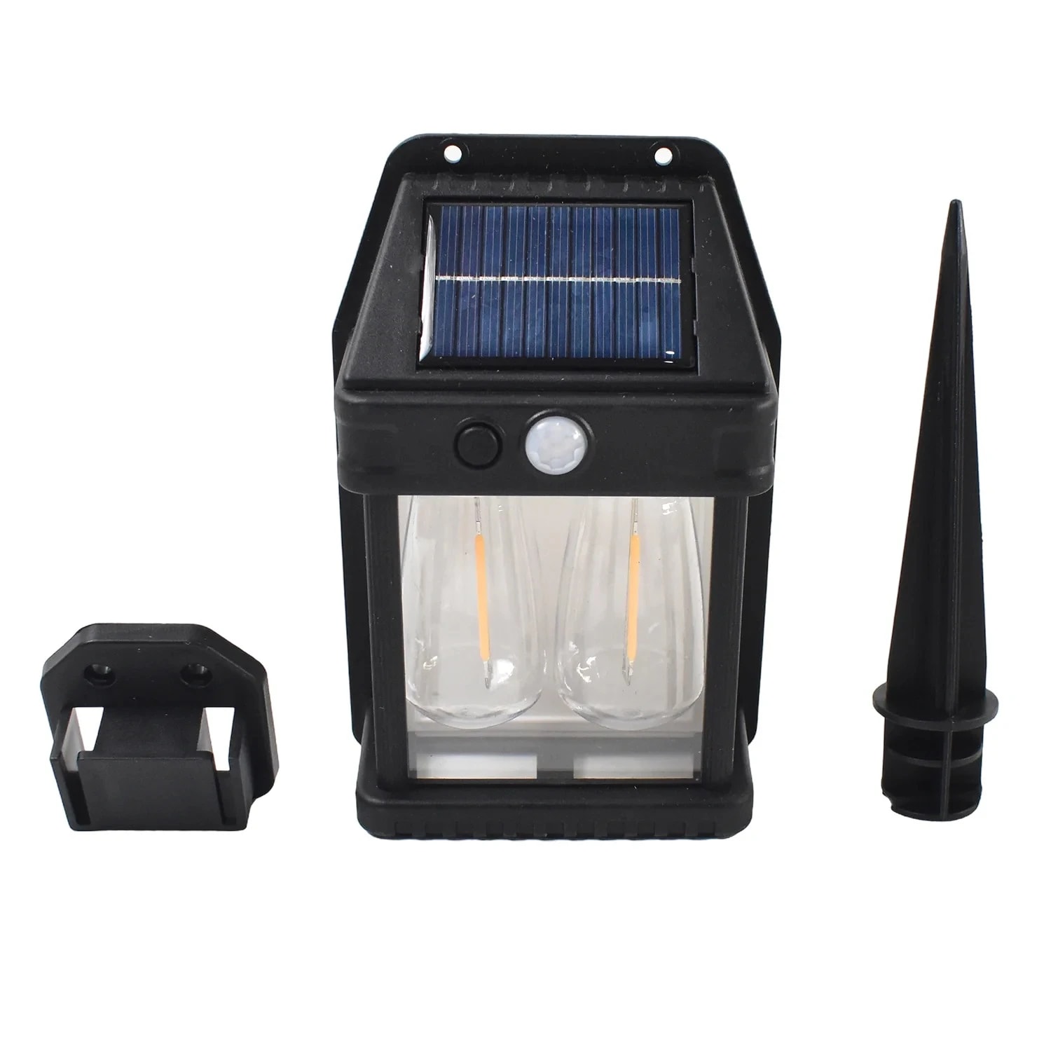 Solar Induction Wall Lamp With 2 Modes & Motion Sensor, Waterproof Design And Dusk-To-Dawn Auto Operation For Outdoors