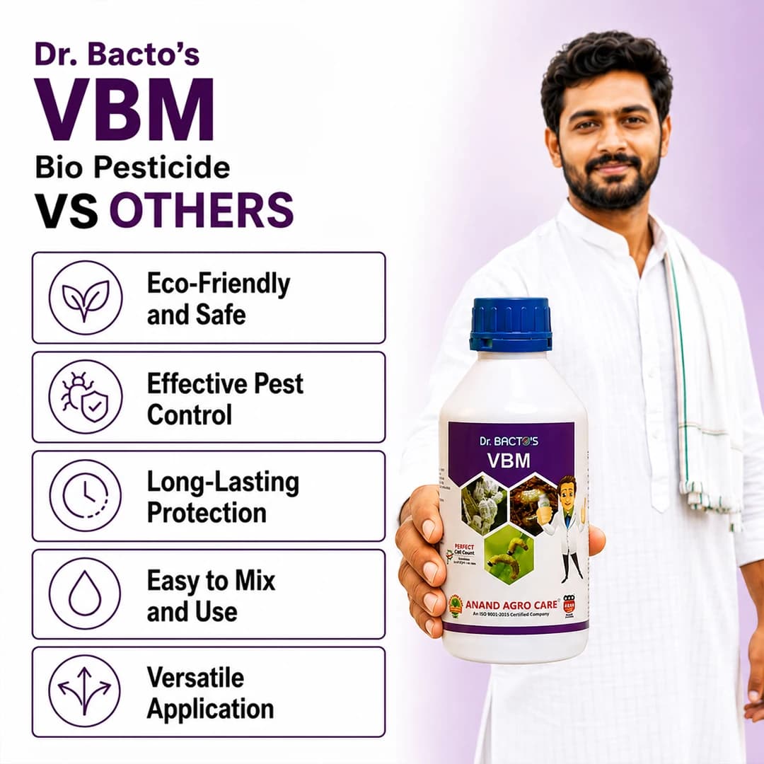 Dr. Bacto\'s VBM உயிர் பூச்சிக்கொல்லி - வெர்டிசிலியம் லெகானி + பியூவேரியா பாசியானா + மெட்டாரைசியம் அனிசோப்லியே - Image 7