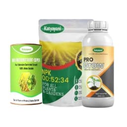 Katyayani Upaj Badhao Combo, Boost Crop Growth (Npk 00:52:34 1kg, Mix Micronutrient 100gm, Pro Grow 250ml) 3