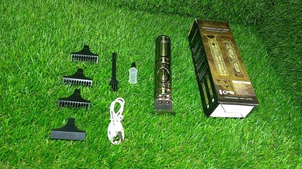 Vintage Style Electric Trimmer Shaving Machine, Adjustable Blade Clipper, Professional Shaver For Men - Image 11