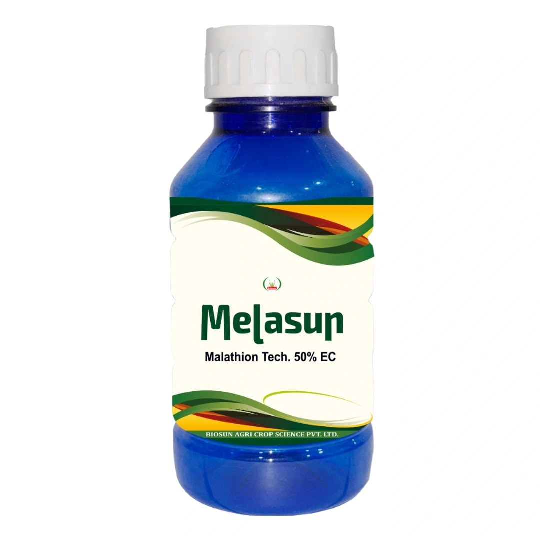 BIOSUN Melasun Malathion 50% EC Insecticide, Effective For Paddy, Sorghum & Pea Crops