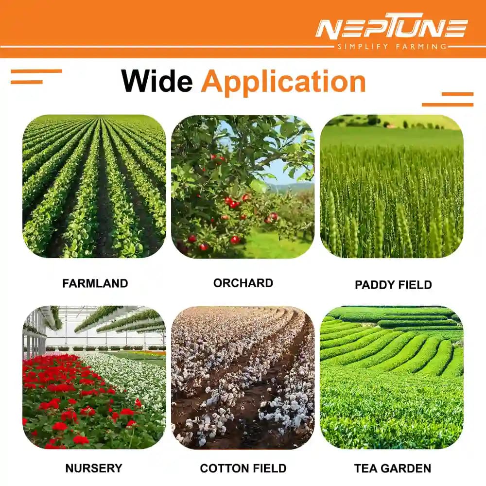 Neptune Max-10 12V Lithium-Ion Battery Powered Garden Sprayer With 10 LTR Tank Capacity, Waist Supporting Guard, 2 Spray Nozzles For Farming & Garden - Image 8