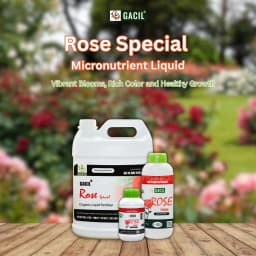 GACIL Rose Special Organic Liquid Micronutrient Fertilizer For Faster Growth. 6