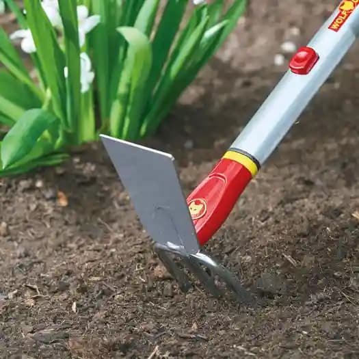 Wolf Garten Double Hoe (IL-M 3), Steel Multi Star Double Hoe Without Handle, Gardening Tool - Image 1