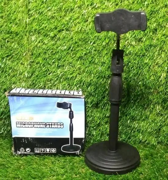 Universal Mobile Stand Holder, Height Adjustable 360 Degree Rotation - Image 7